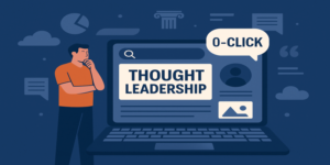 Zichtbaarheid door thought leadership